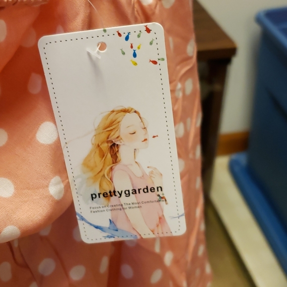 PINK POKADOT JUMPER - Picture 4 of 8